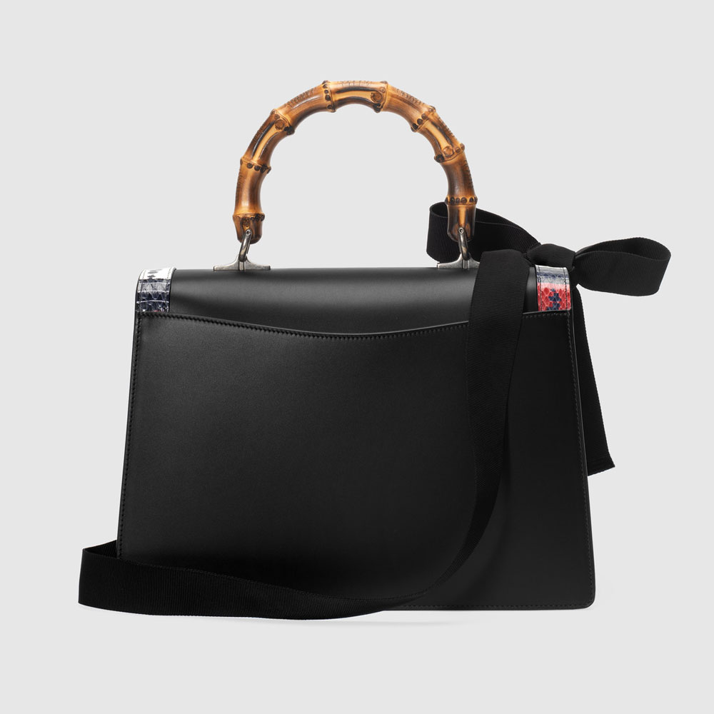 Gucci Lilith leather top handle bag 453750 CVLRN 1094 - Photo-3