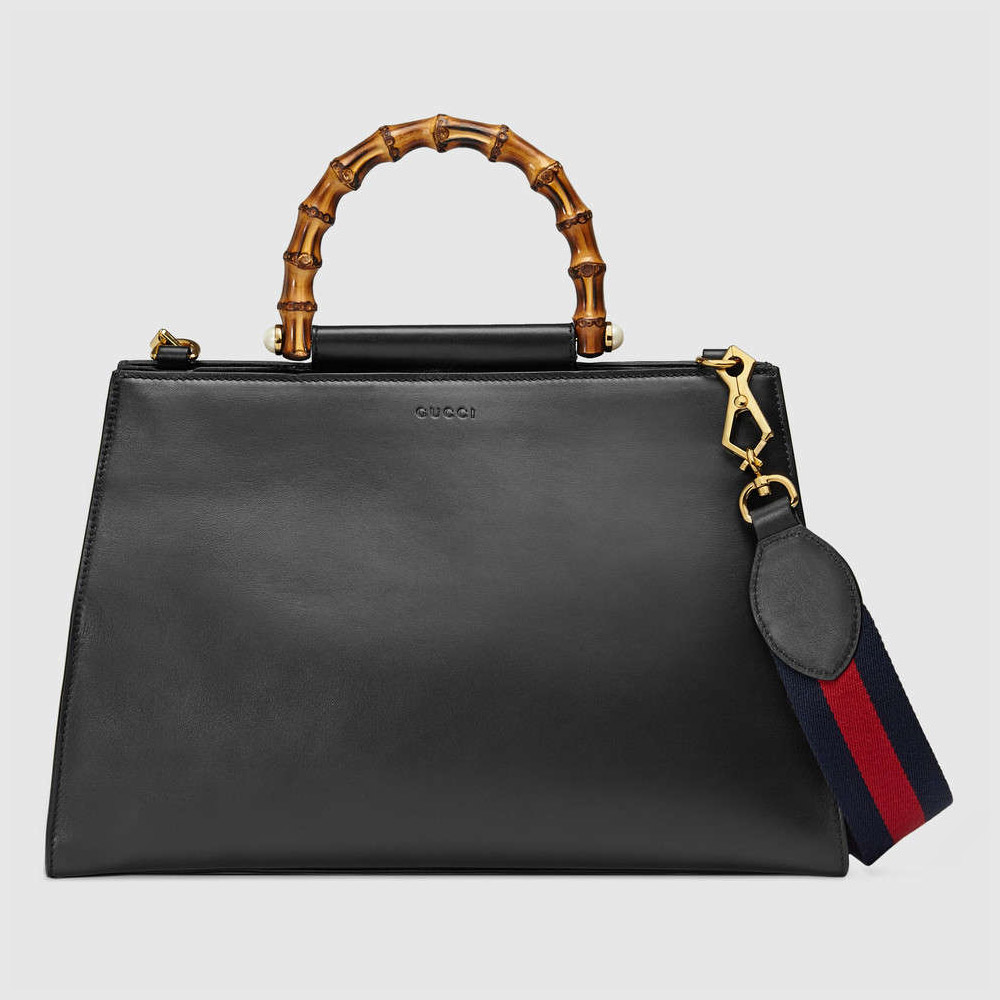 Gucci Nymphea leather top handle bag 453764 DVU1G 8974