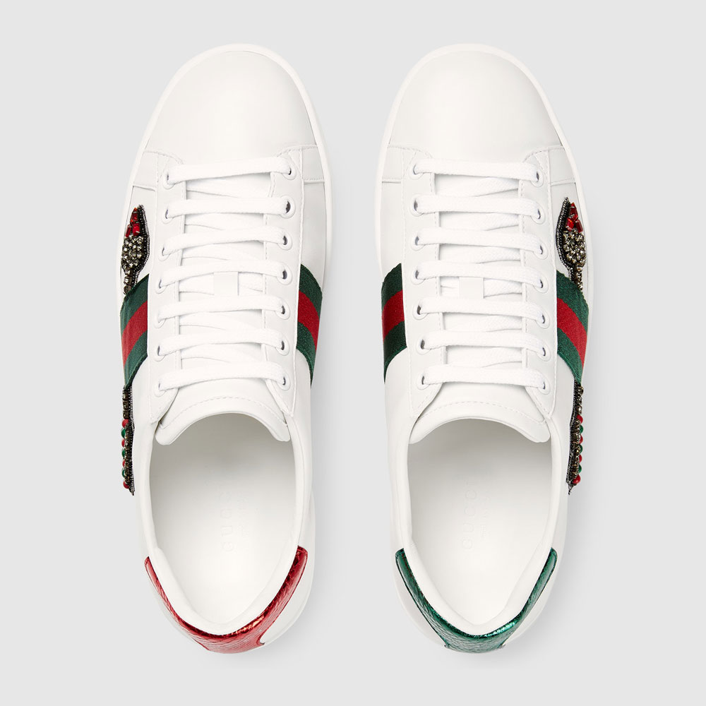 Gucci Ace embroidered sneaker 454551 A38G0 9064 - Photo-2