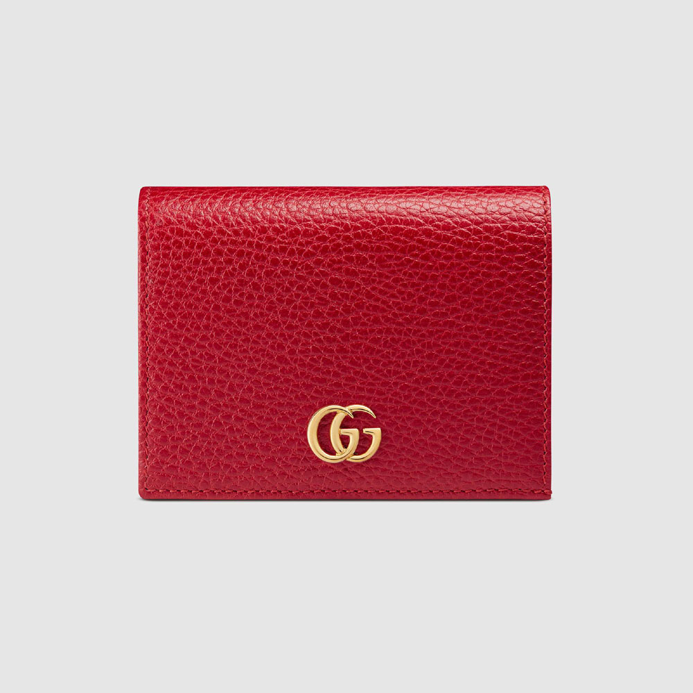 Gucci Leather card case 456126 CAO0G 6433