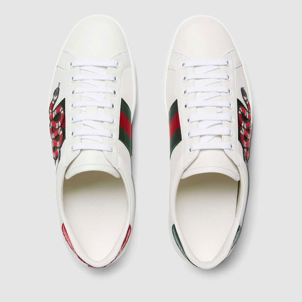 Gucci Ace embroidered sneaker 456230 A38G0 9064 - Photo-2