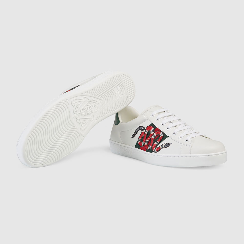 Gucci Ace embroidered sneaker 456230 A38G0 9064 - Photo-4