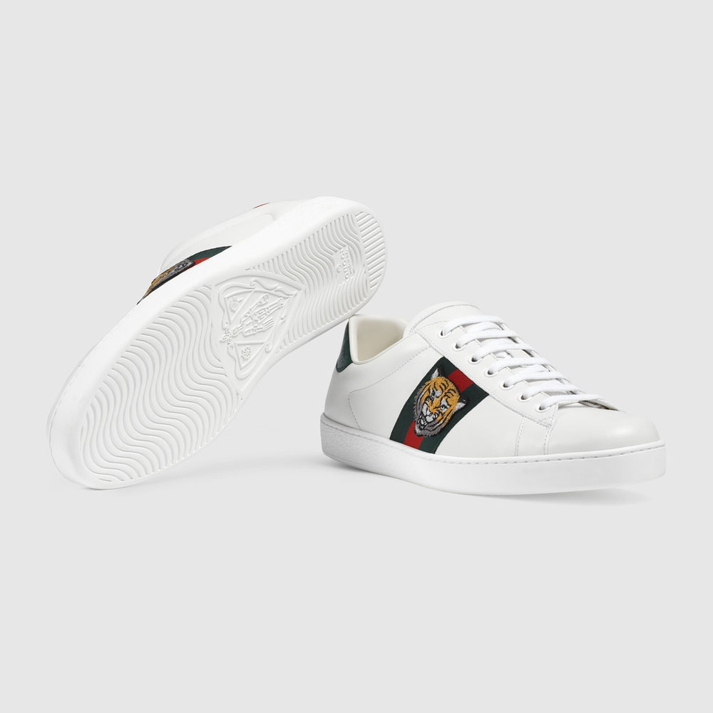 Gucci Ace embroidered sneaker 457132 A38G0 9064 - Photo-4