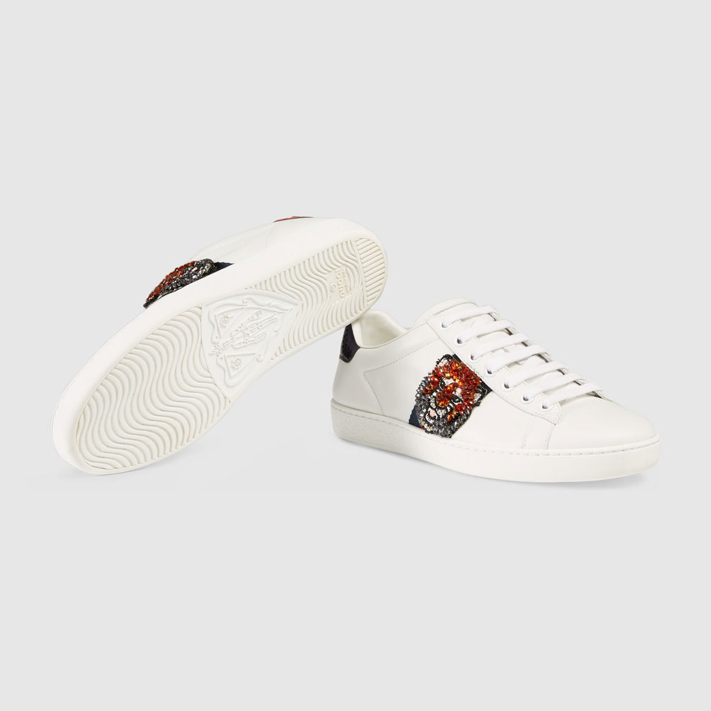 Gucci Ace embroidered sneaker 460201 A38G0 9161 - Photo-4