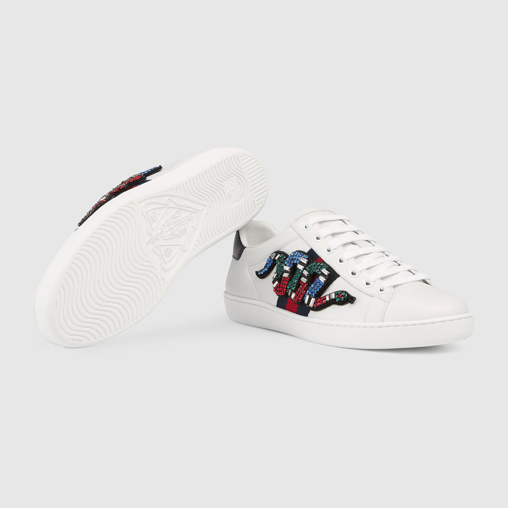 Gucci Ace embroidered sneaker 460203 A38G0 9161 - Photo-4