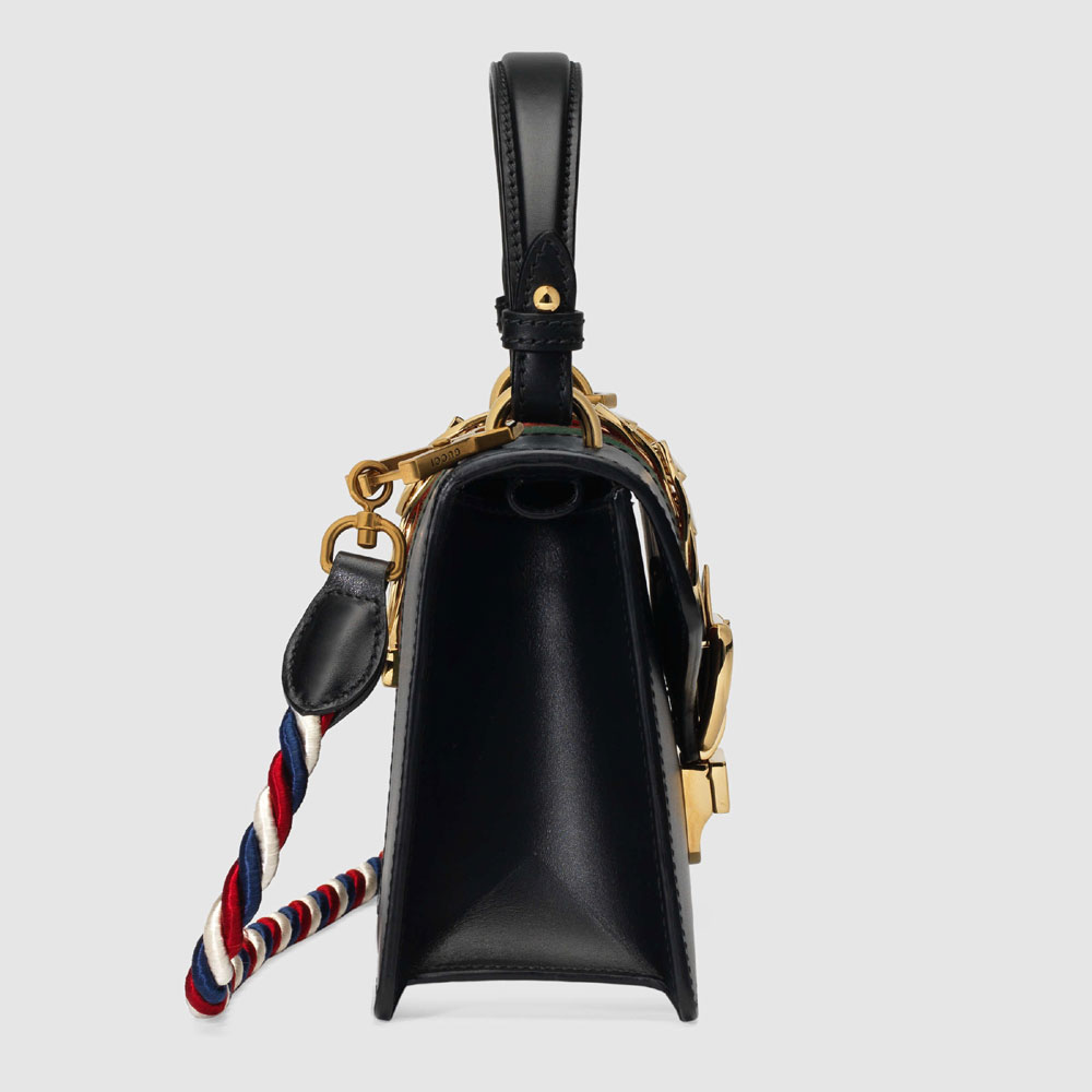 Gucci Sylvie leather mini bag 470270 D4ZAG 8015 - Photo-3