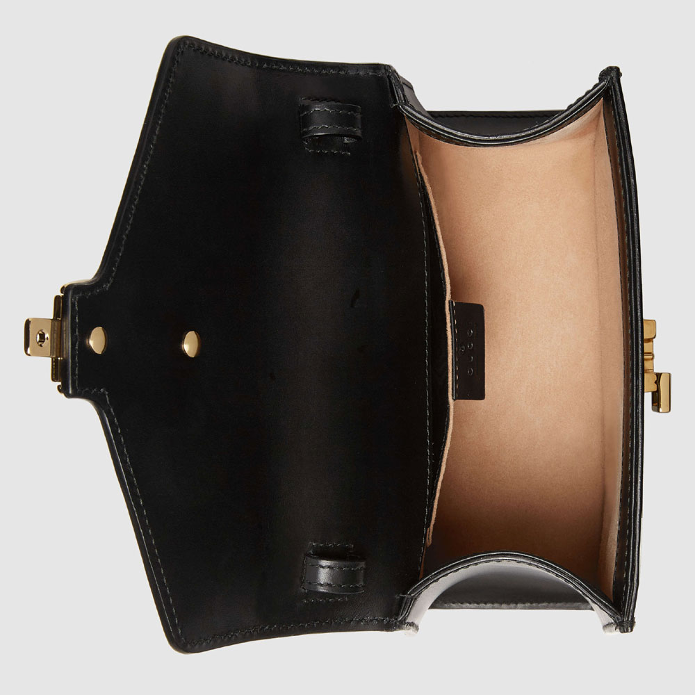 Gucci Sylvie leather mini bag 470270 D4ZAG 8015 - Photo-4