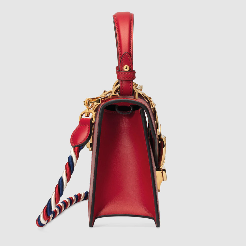 Gucci Sylvie leather mini bag 470270 D4ZAG 8457 - Photo-3