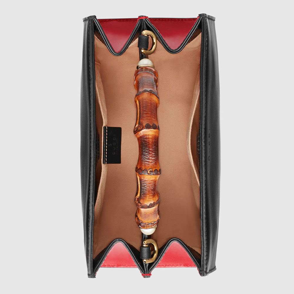 Gucci Nymphaea leather mini bag 470271 DVU1G 8974 - Photo-4