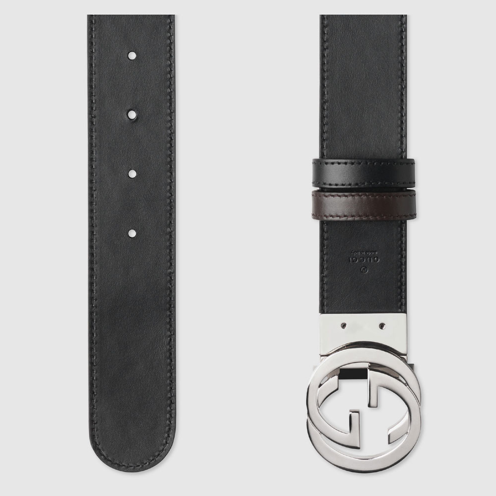 Reversible Gucci Signature belt 473030 CWCWN 2174 - Photo-4