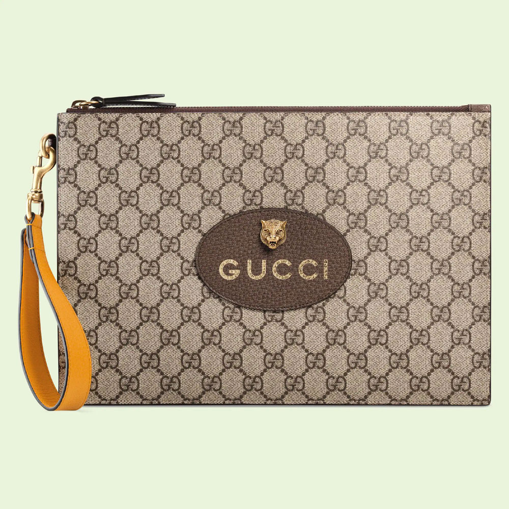 Gucci Neo Vintage GG Supreme pouch 473956 K9GOT 8861