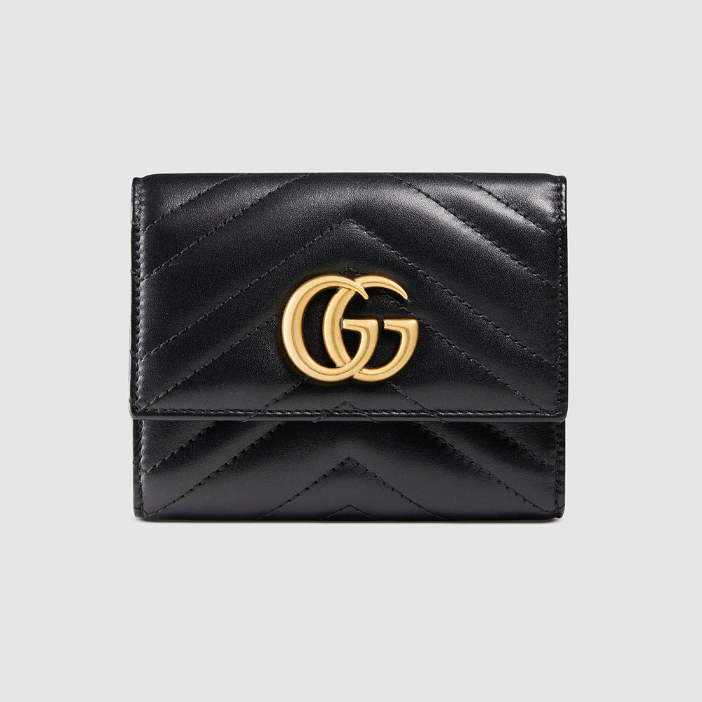 Gucci GG Marmont matelasse wallet 474802 DRW1T 1000