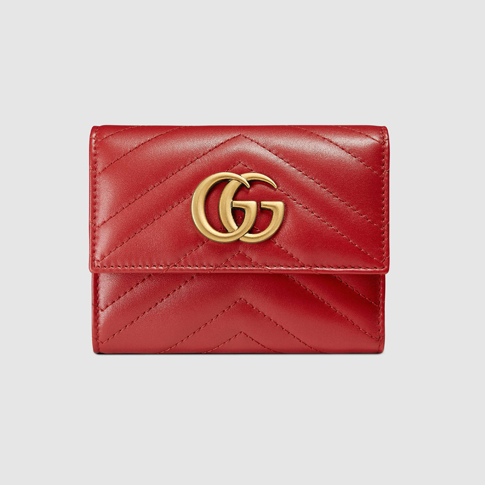 Gucci GG Marmont matelasse wallet 474802 DRW1T 6433