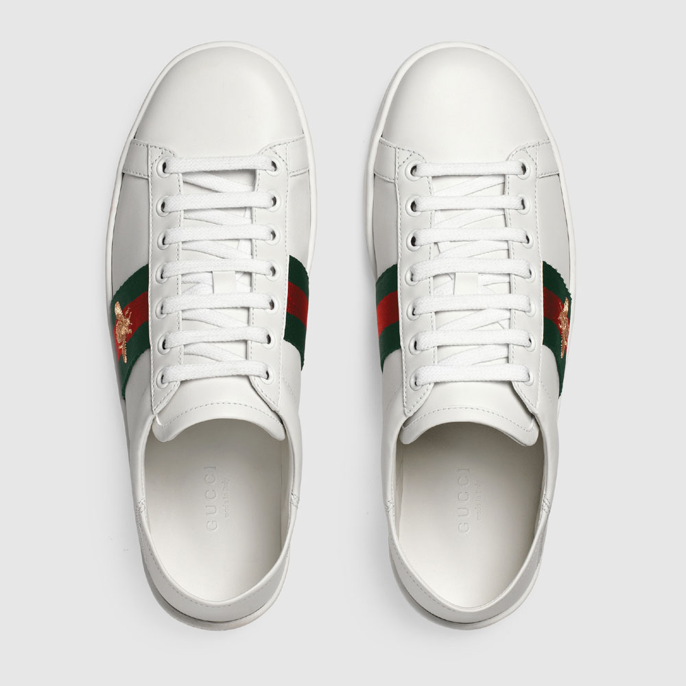 Gucci Ace leather low top sneaker 475208 A9L60 9067 - Photo-2