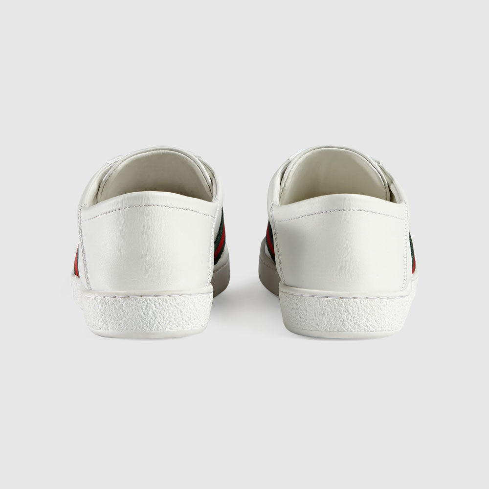 Gucci Ace leather low top sneaker 475208 A9L60 9067 - Photo-3