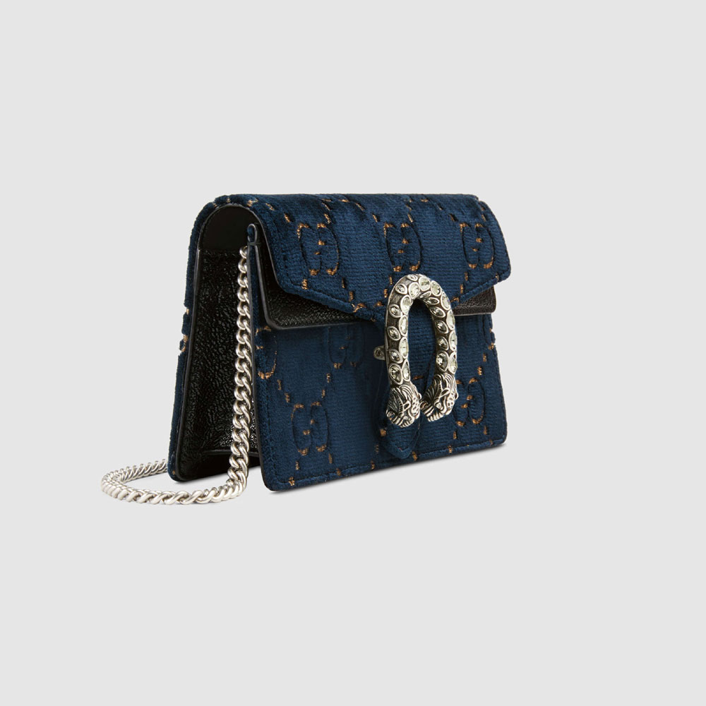 Gucci Dionysus GG velvet super mini bag 476432 9TIBN 4264 - Photo-3