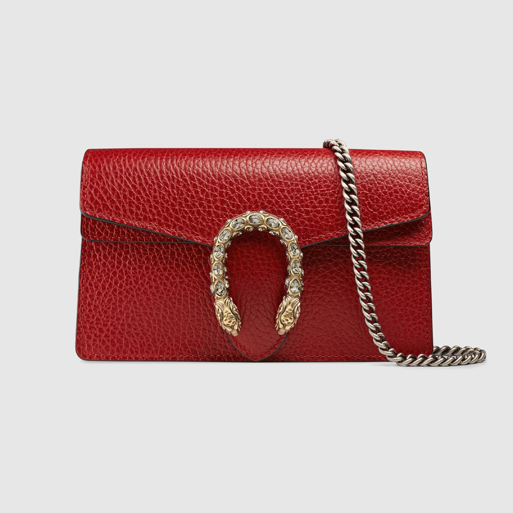 Gucci Dionysus leather super mini bag 476432 CAOGX 8990