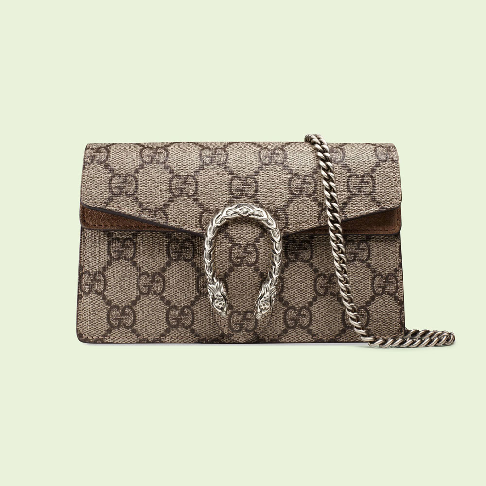 Gucci Dionysus GG Supreme super mini bag 476432 KHNRN 8642