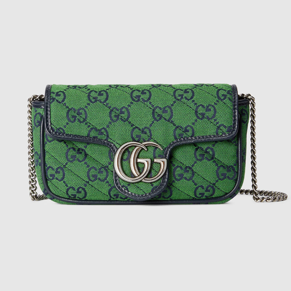 Gucci GG Marmont Multicolor super mini bag 476433 2UZCN 3368