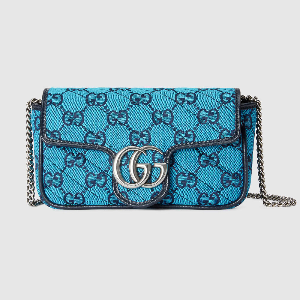 Gucci GG Marmont Multicolor super mini bag 476433 2UZCN 4164