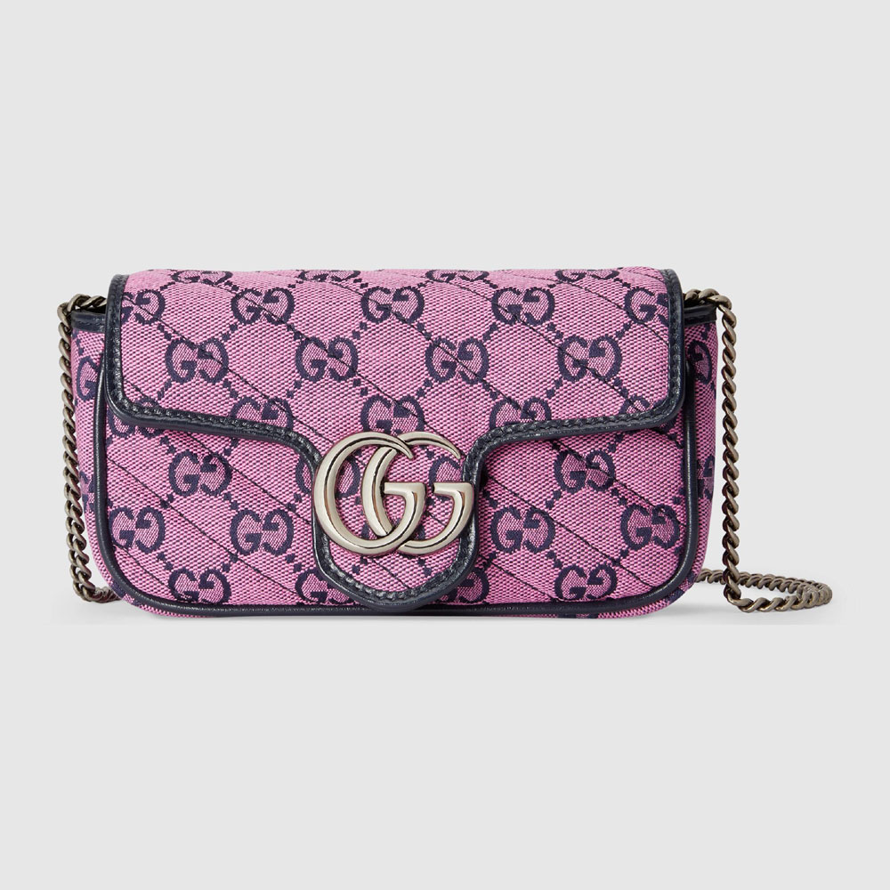 Gucci GG Marmont Multicolor super mini bag 476433 2UZCN 5279