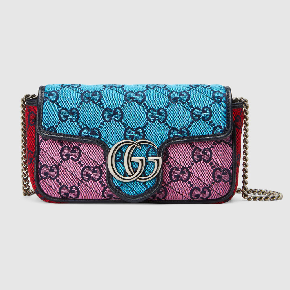 Gucci GG Marmont Multicolor super mini bag 476433 2UZDN 4165