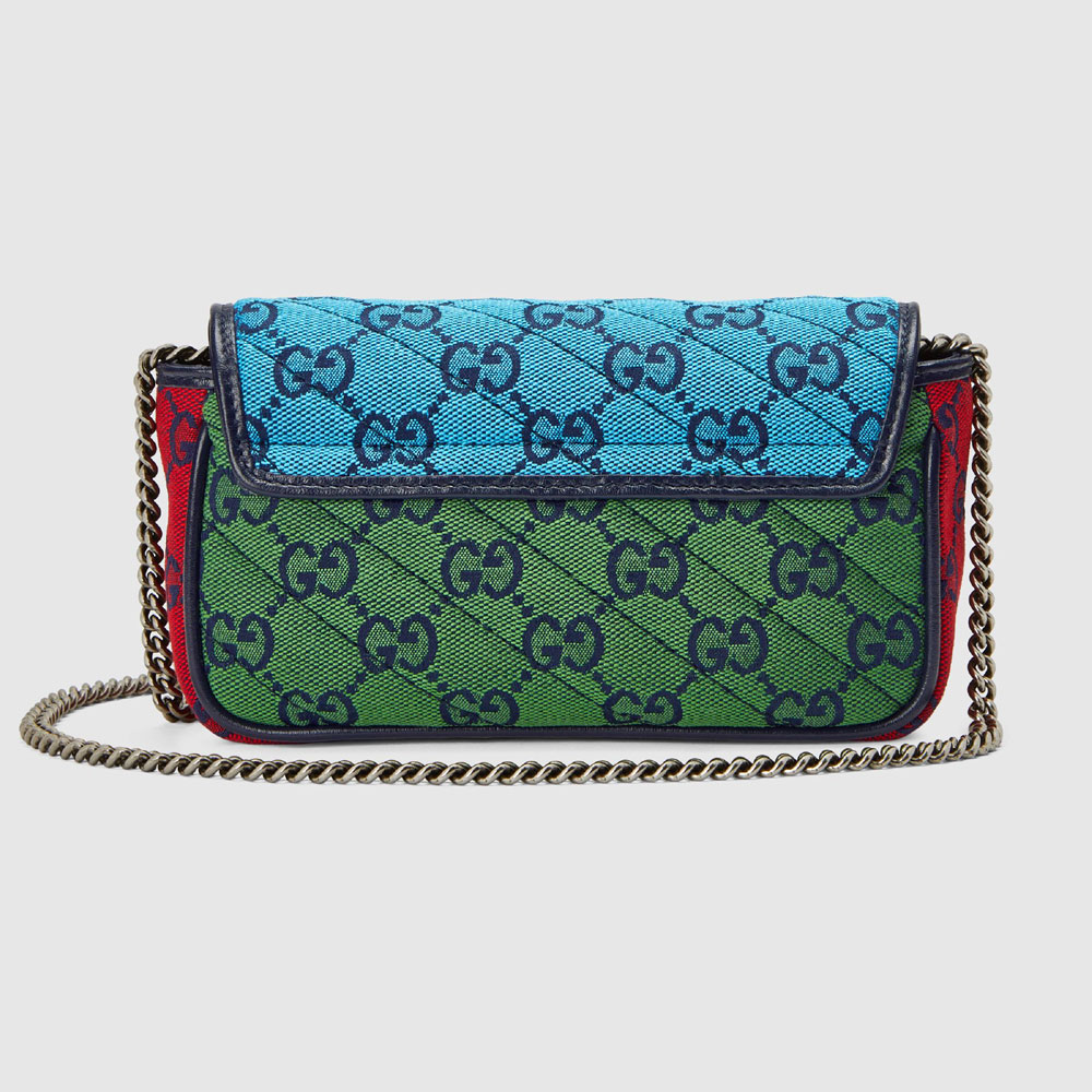 Gucci GG Marmont Multicolor super mini bag 476433 2UZDN 4165 - Photo-3