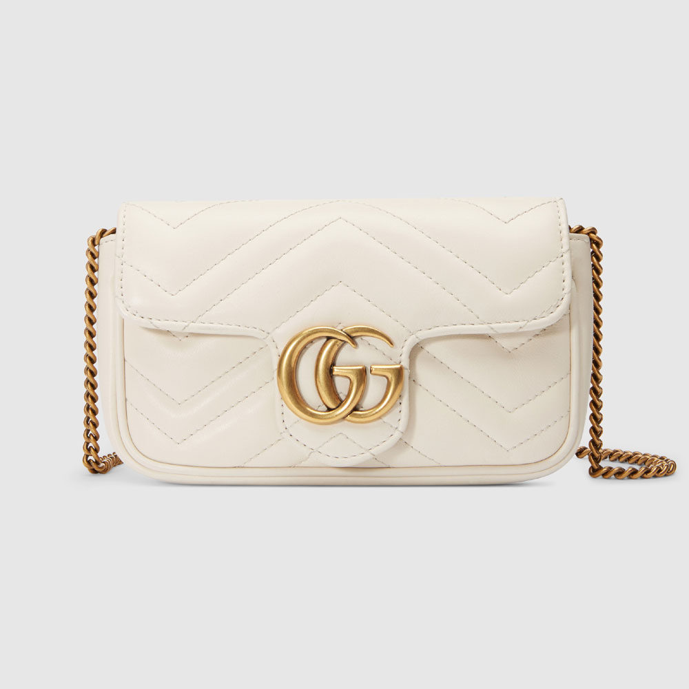 Gucci GG Marmont matelasse super mini bag 476433 DTDCT 9022