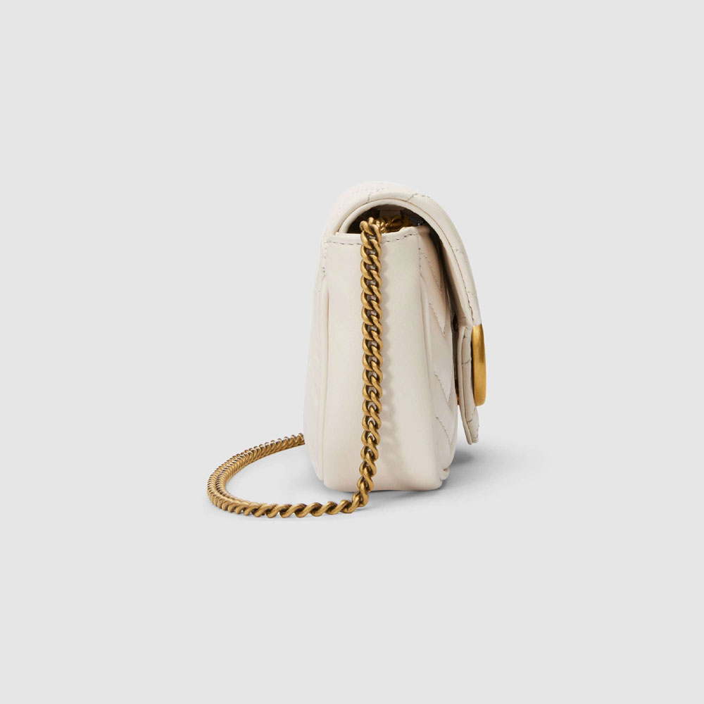 Gucci GG Marmont matelasse super mini bag 476433 DTDCT 9022 - Photo-4
