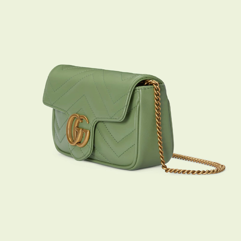 Gucci GG Marmont matelasse super mini bag 476433 DTDHT 3408 - Photo-2
