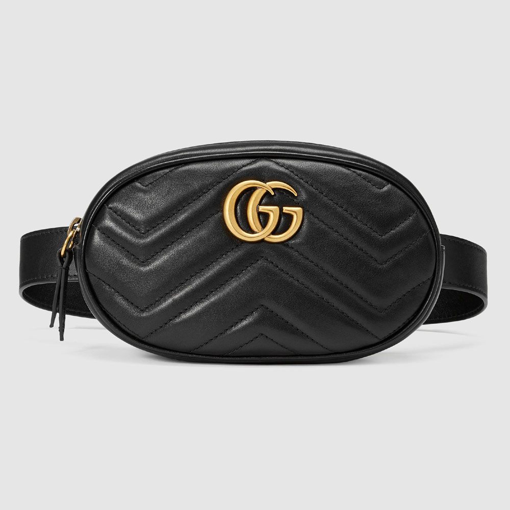Gucci GG Marmont matelasse leather belt bag 476434 DSVRT 1000