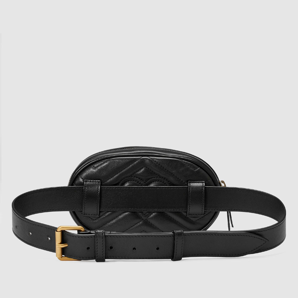 Gucci GG Marmont matelasse leather belt bag 476434 DSVRT 1000 - Photo-3