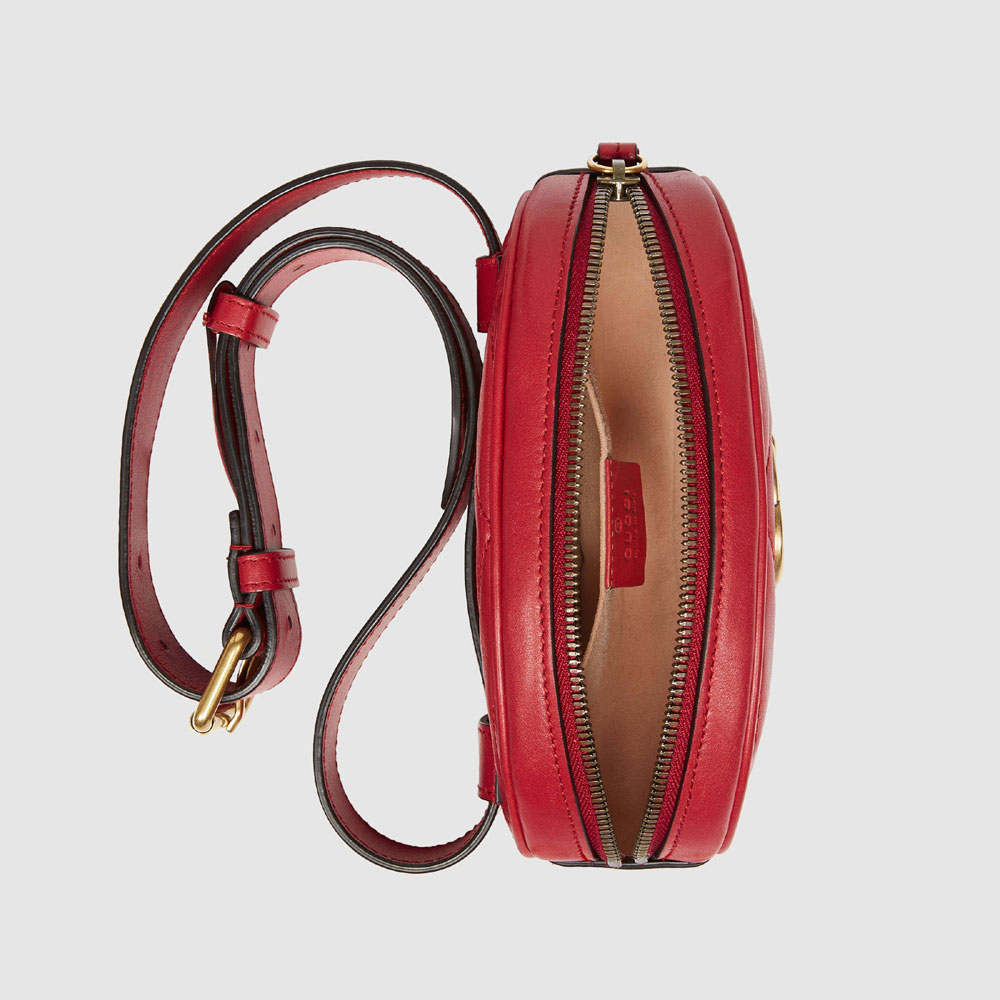 Gucci GG Marmont matelasse leather belt bag 476434 DSVRT 6433 - Photo-4