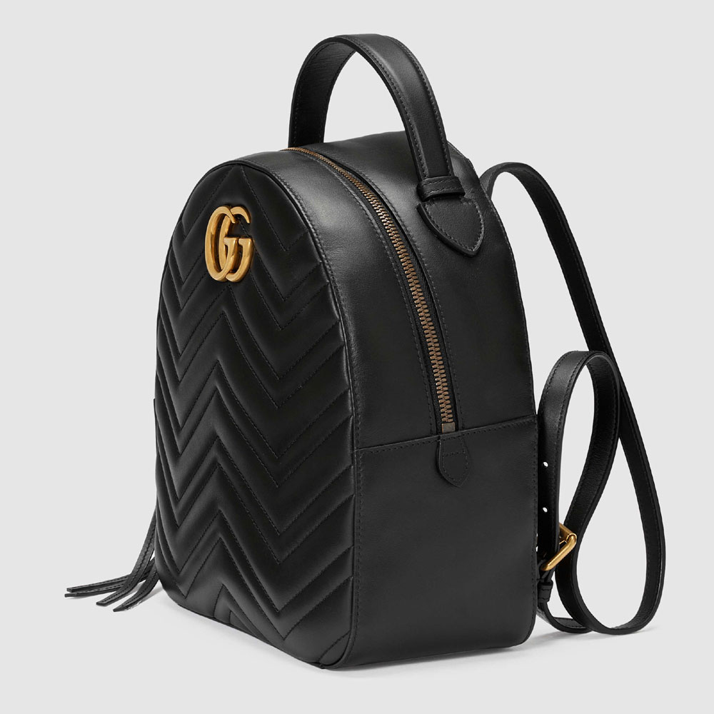 Gucci GG Marmont quilted leather backpack 476671 DTDHD 1000 - Photo-2
