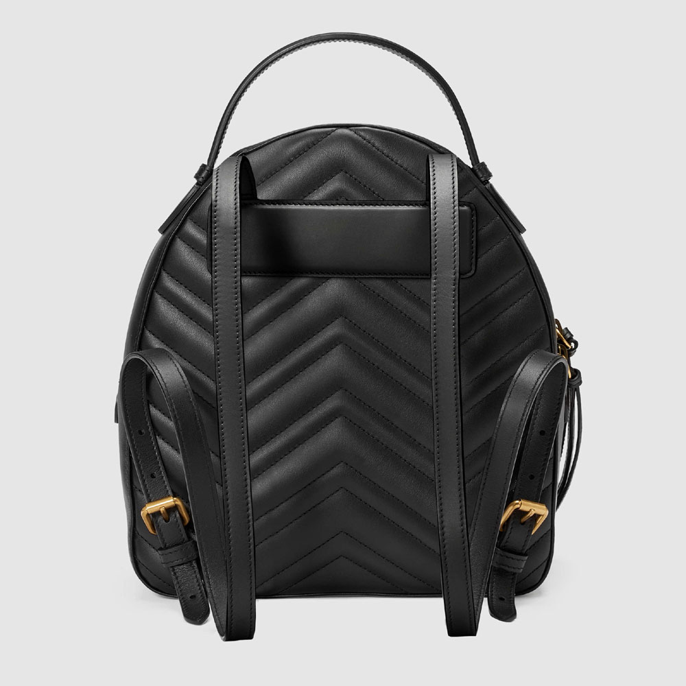 Gucci GG Marmont quilted leather backpack 476671 DTDHD 1000 - Photo-3
