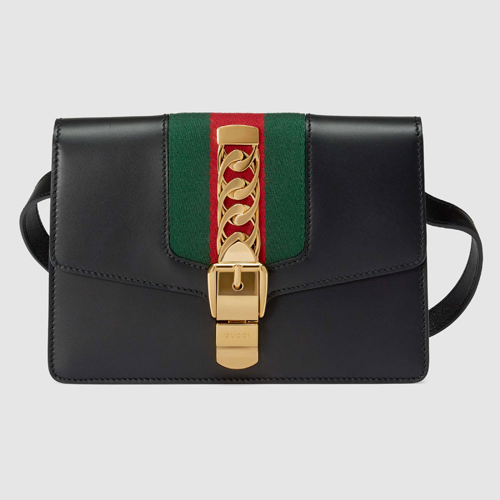 Gucci Sylvie leather belt bag 476811 CVL1G 1060