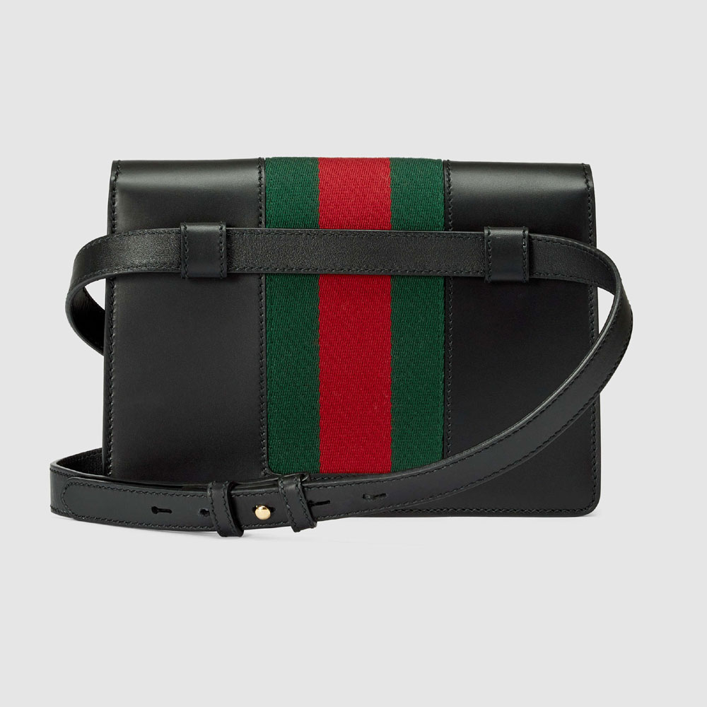 Gucci Sylvie leather belt bag 476811 CVL1G 1060 - Photo-3