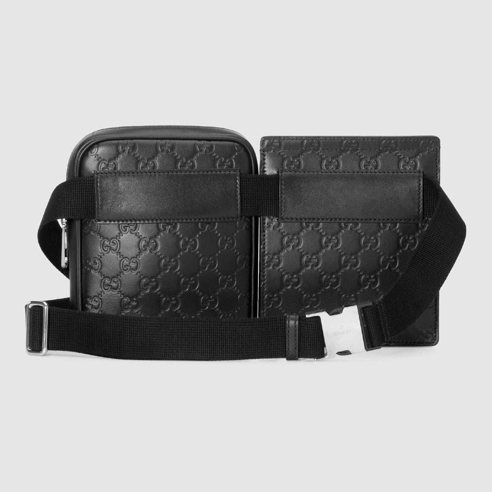 Gucci Signature belt bag 495450 DMTBN 1000 - Photo-3