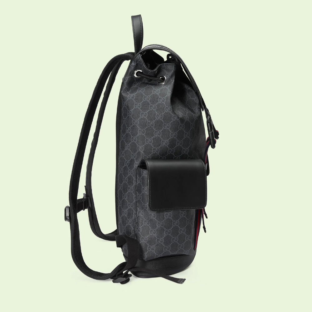 Gucci GG Black backpack 495563 K9R8X 1071 - Photo-4