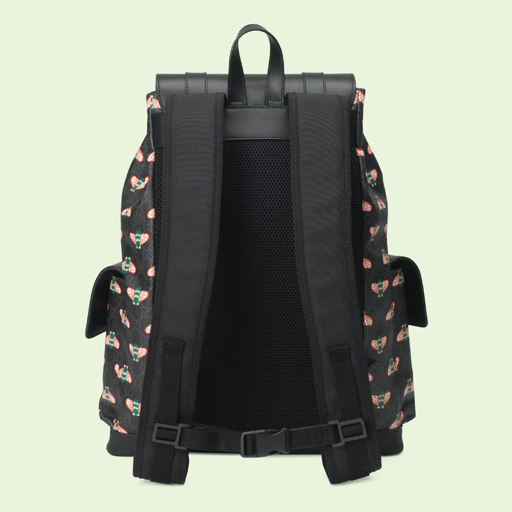 Gucci Bestiary backpack with bees 495563 UIECN 1058 - Photo-3