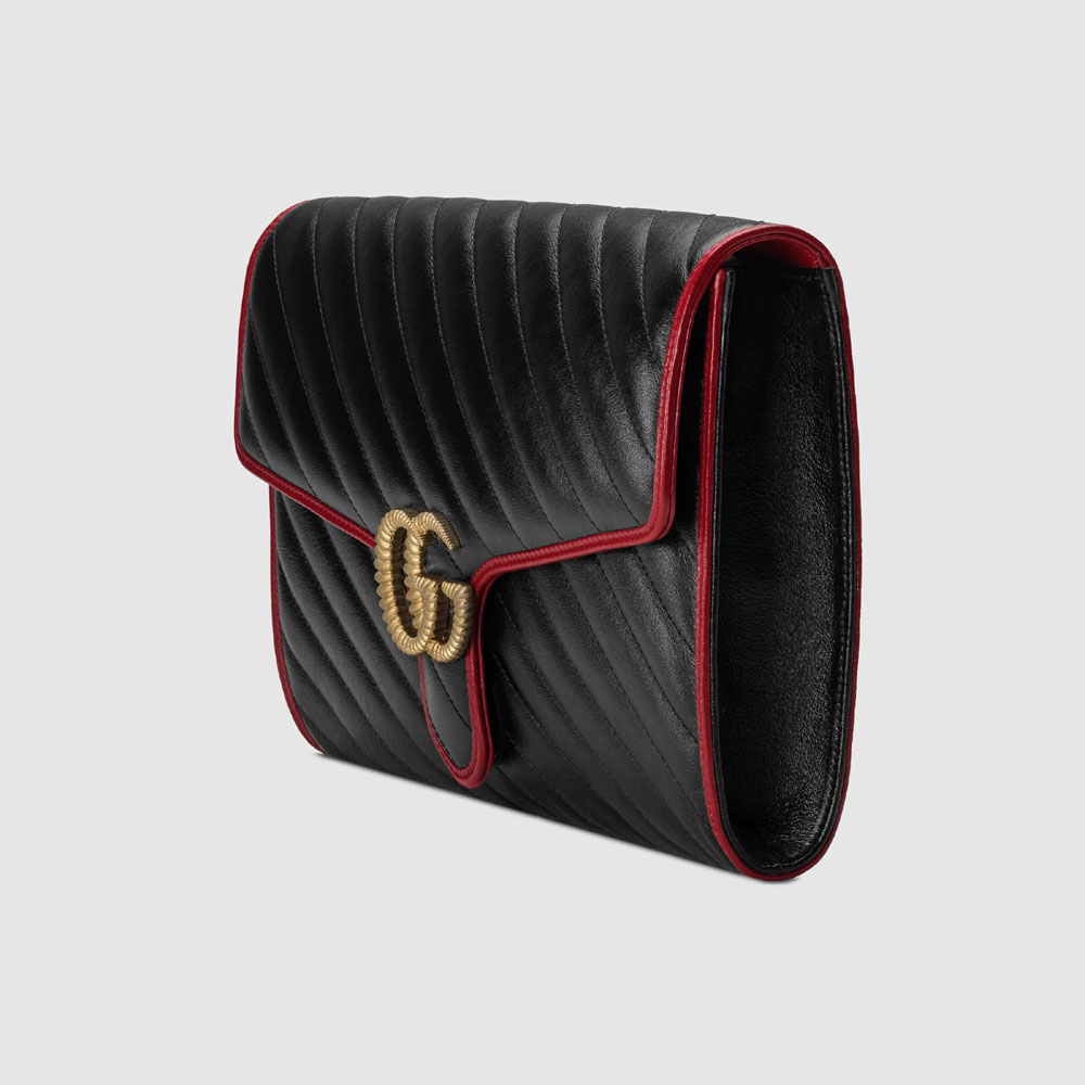 Gucci GG Marmont clutch 498079 0OLFX 8277 - Photo-2