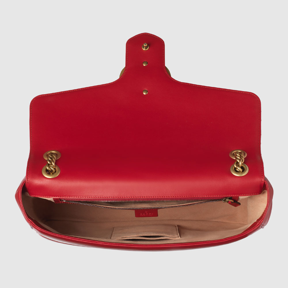 Gucci GG Marmont matelasse shoulder bag 498090 DTDIT 6433 - Photo-4