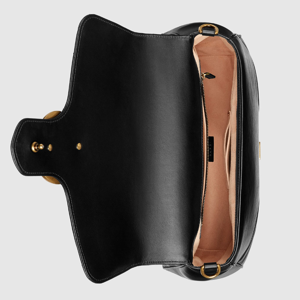 Gucci GG Marmont matelasse top handle bag 498109 DTDIT 1000 - Photo-4
