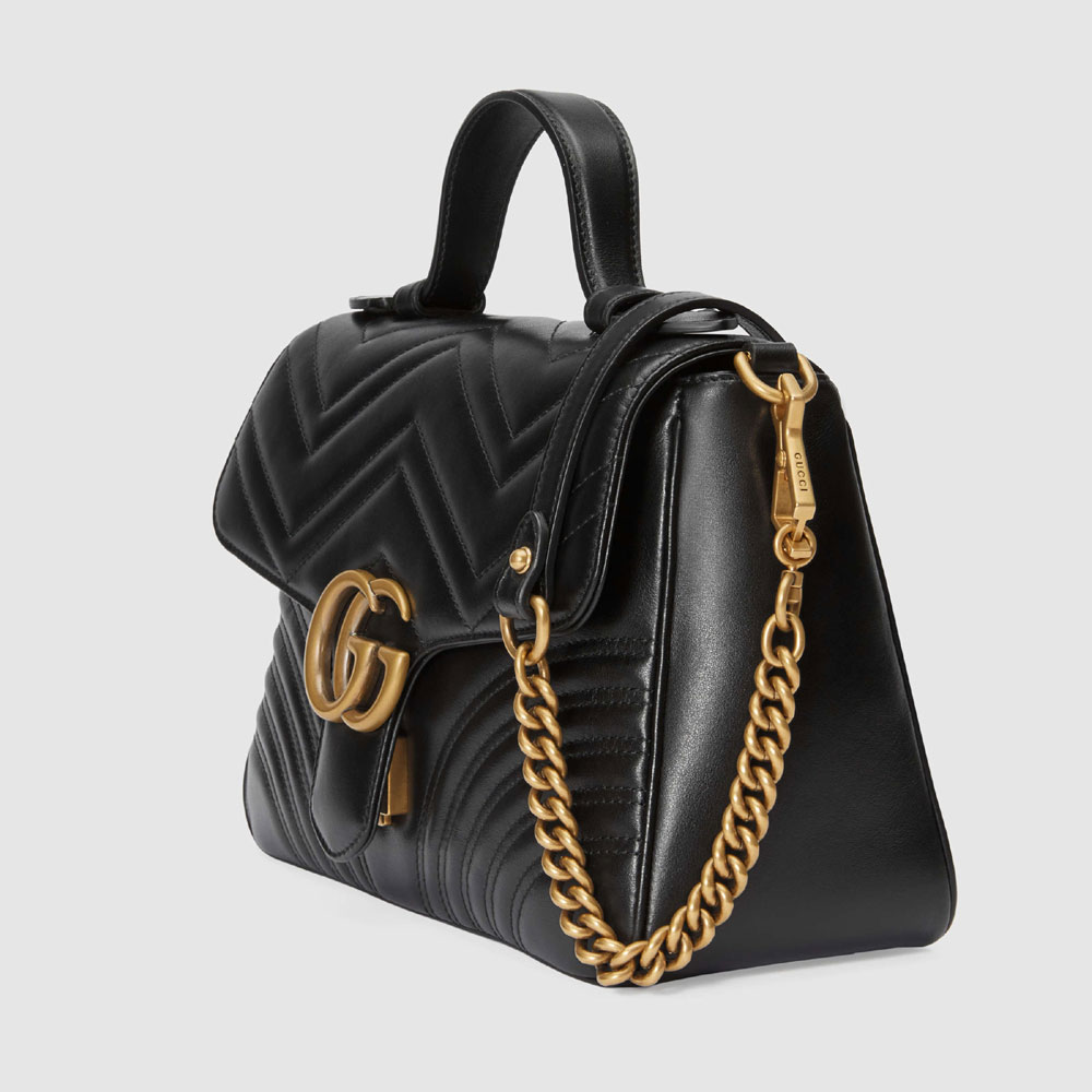 Gucci GG Marmont small top handle bag 498110 DTDIT 1000 - Photo-2