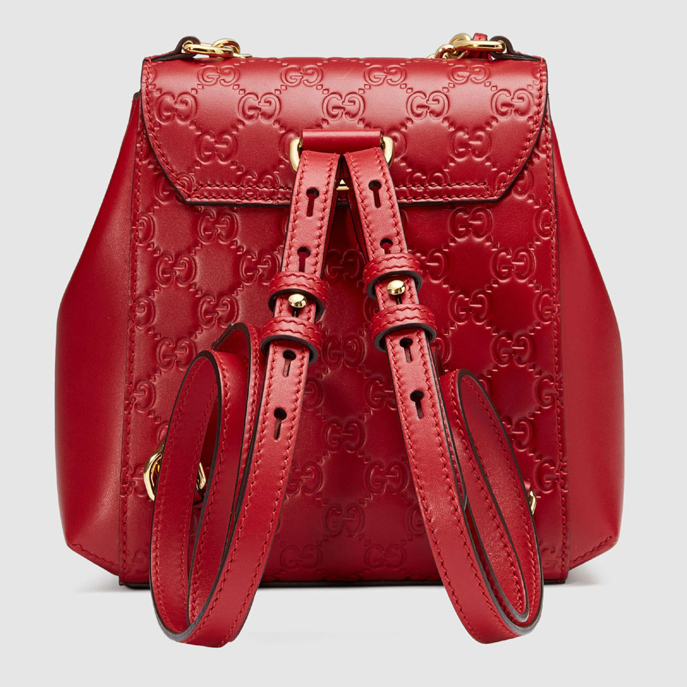 Gucci Padlock Gucci Signature backpack 498194 0DM1G 6433 - Photo-3
