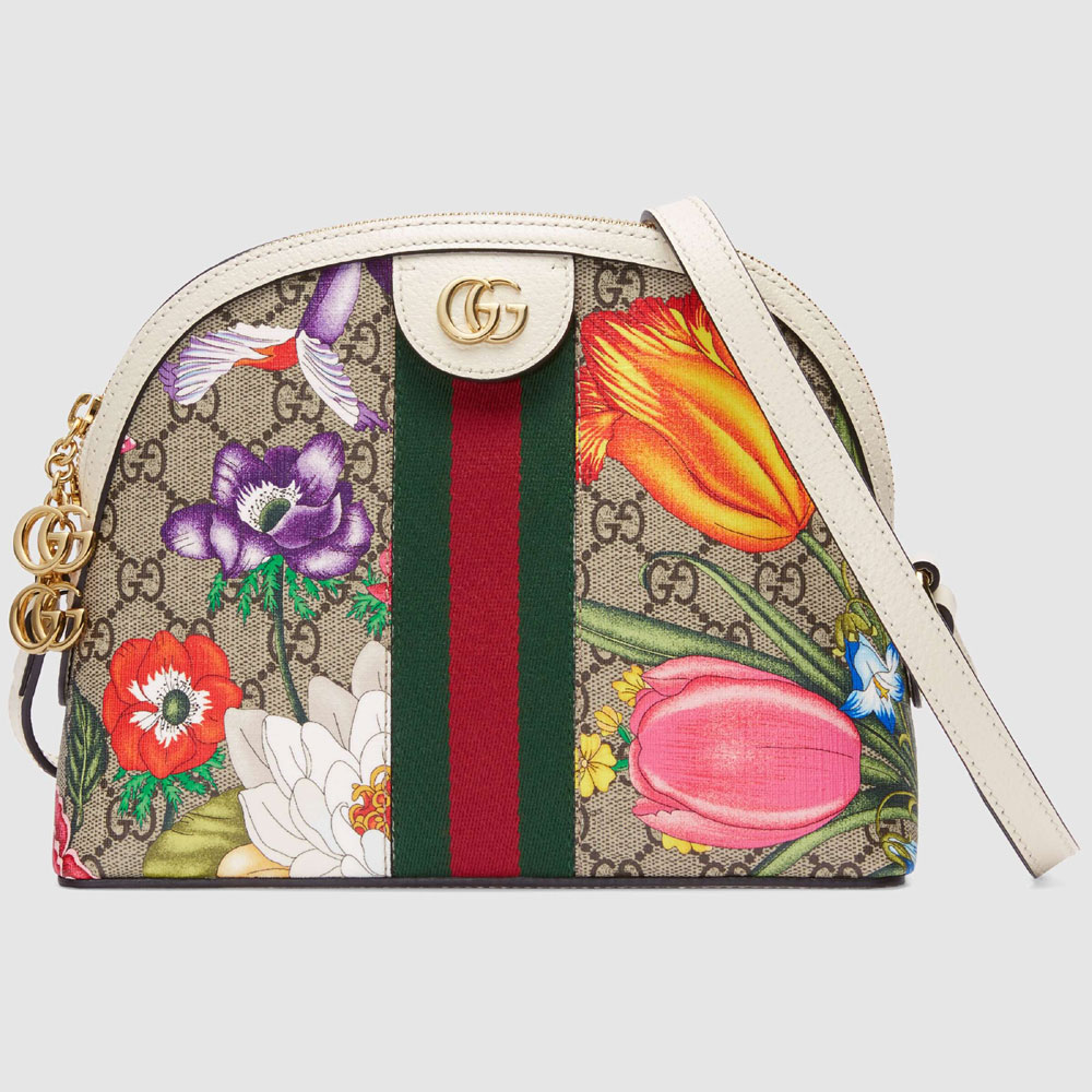 Gucci Ophidia GG Flora small shoulder bag 499621 HV8AC 9759