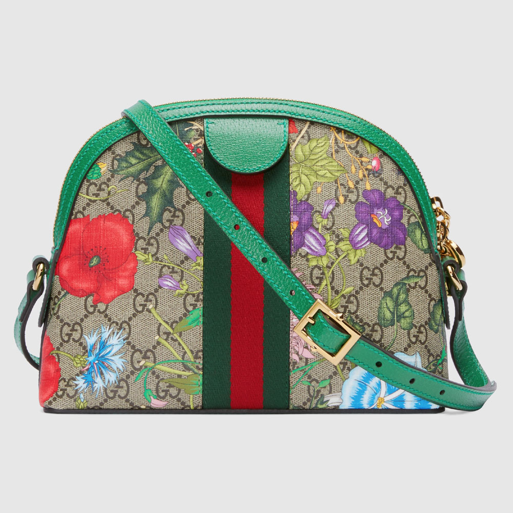 Gucci Ophidia GG Flora small shoulder bag 499621 HV8AE 8709 - Photo-3
