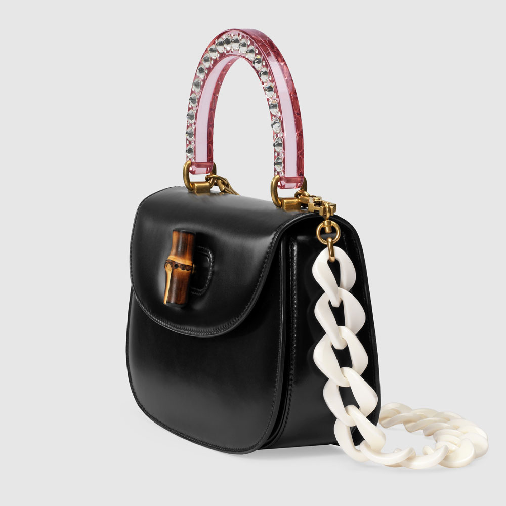 Gucci Bamboo medium top handle bag 499631 0F7AT 8544 - Photo-2