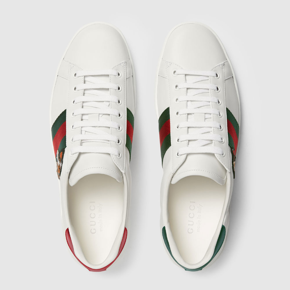 Gucci Mens Ace embroidered sneaker 501907 DOPE0 9064 - Photo-2