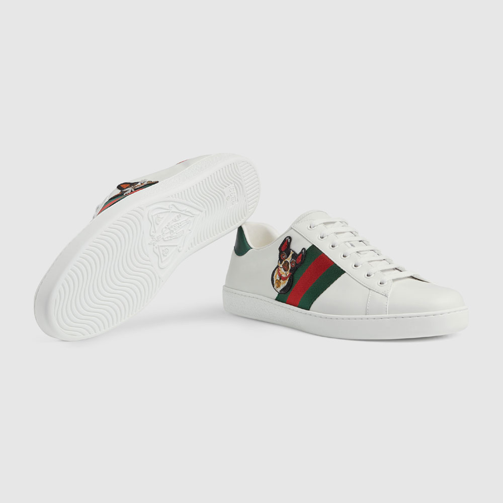 Gucci Mens Ace embroidered sneaker 501907 DOPE0 9064 - Photo-4